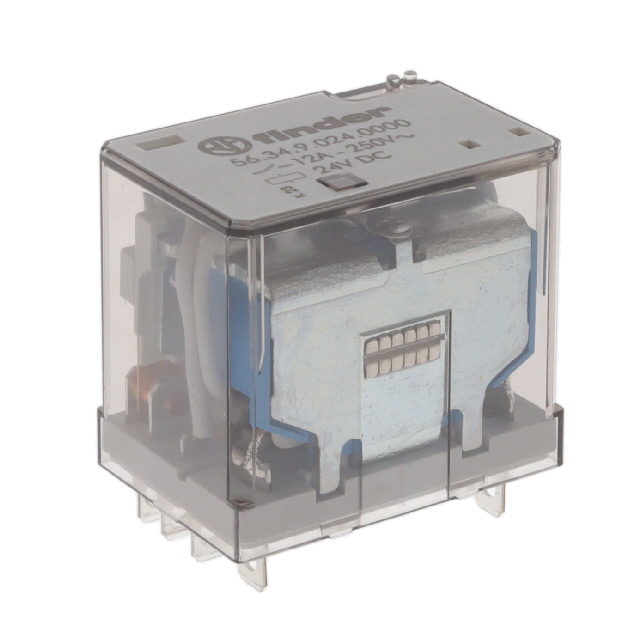 56.34.9.024.0000 Finder Relays, Inc.  Power Relays Over 2 Amps